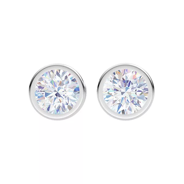 Setting Lumina Classic Bezel earrings