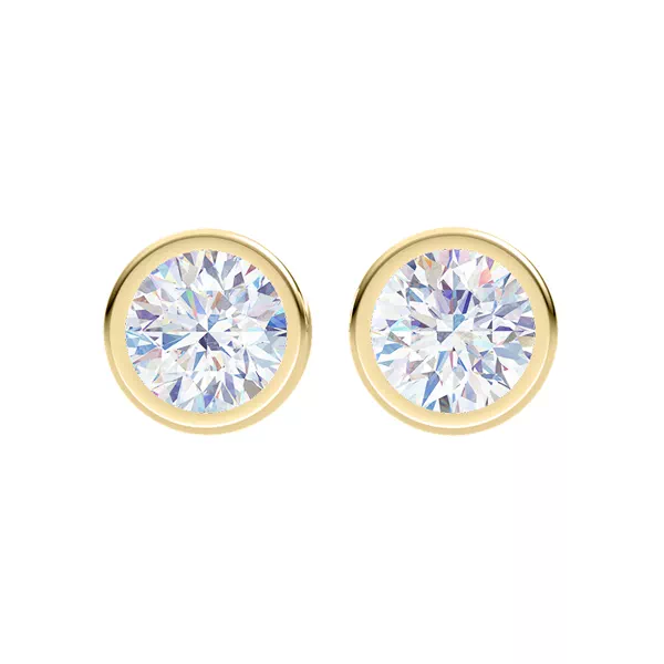 Lumina Classic Bezel Earrings
