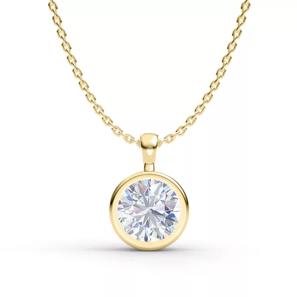 Setting Lumina Classic Solitaire Bezel Pendant