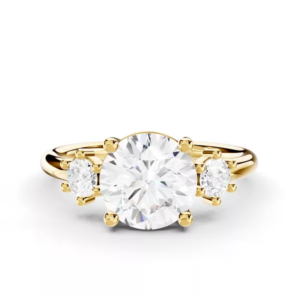 Marni Three-Stone Lab Ring (0.25 ct. tw.)