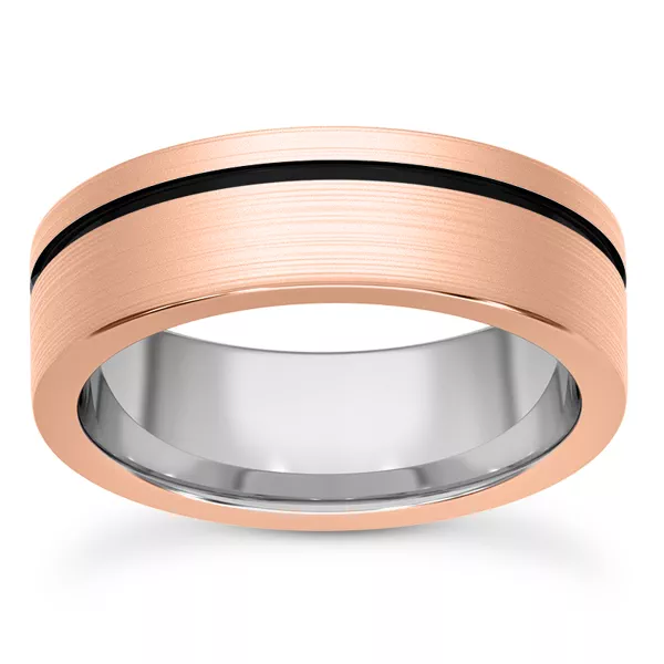 Vela Men's Wedding Band