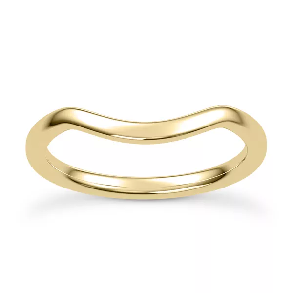 Bryn Wide Curved Band