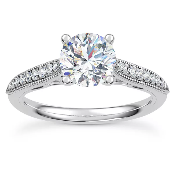 Quinley Pave Engagement Ring