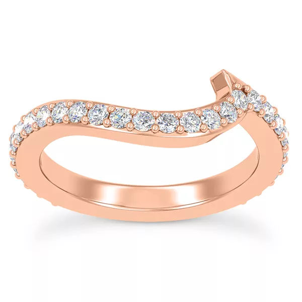 Ara Diamond Curve Band