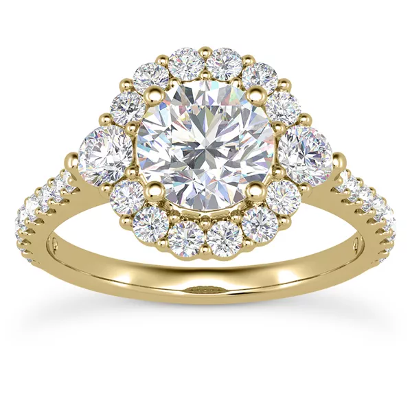 Auriga Lab Engagement Ring