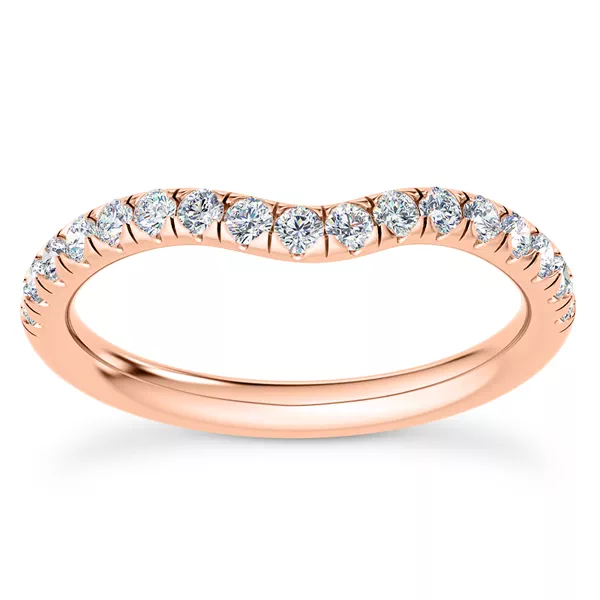 Cache Curved Pave Band