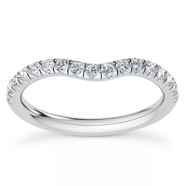 Cache Curved Pave Band