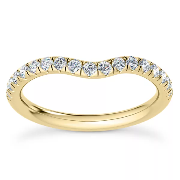 Cache Curved Pave Band