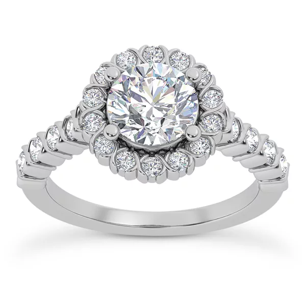 Lovi XO Halo Engagement Ring