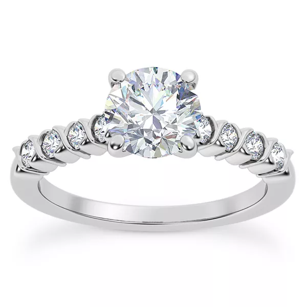 Lucia XO Diamond Engagement Ring