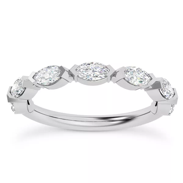 Pala Marquise Diamond Band