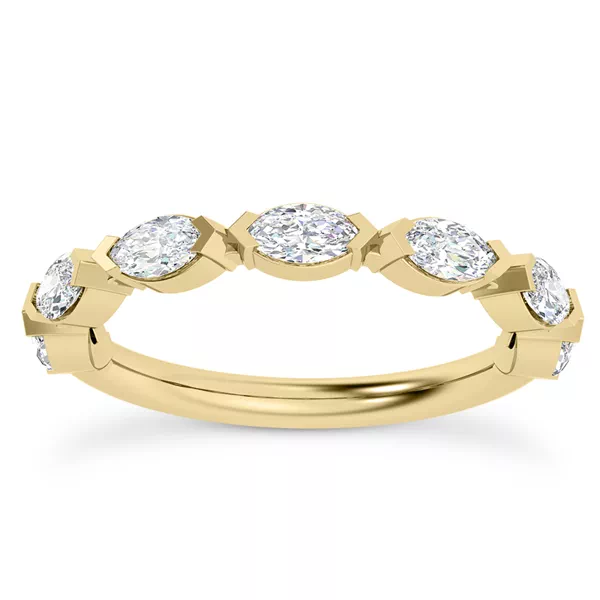 Pala Marquise Diamond Band