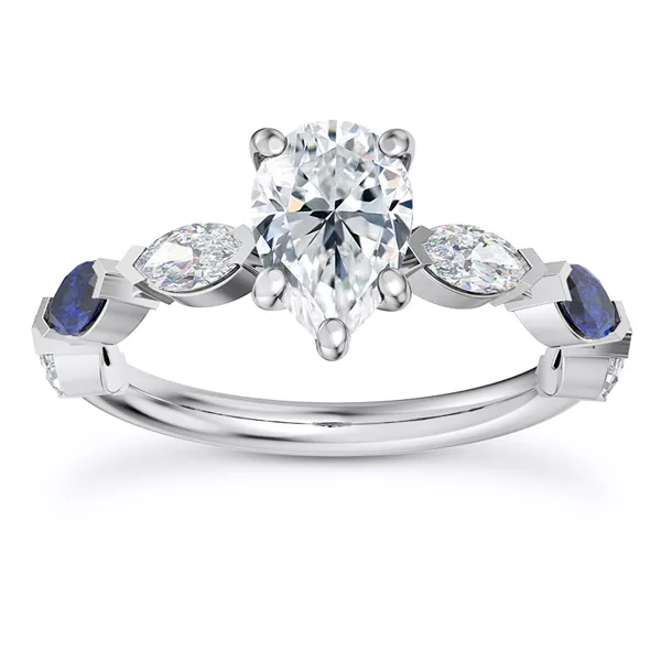 Setting Astro Diamond And Sapphire