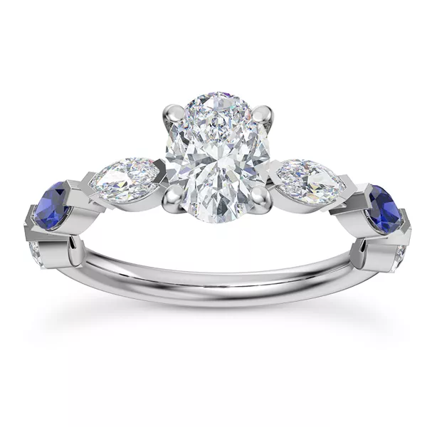 Setting Astro Diamond And Sapphire