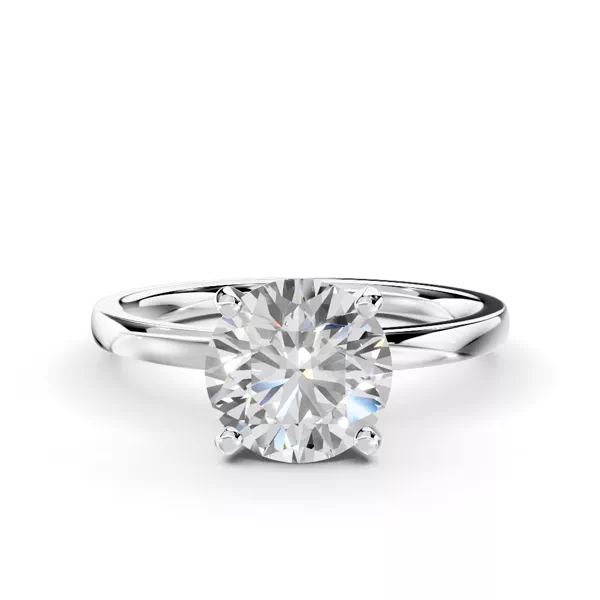 Linda 1.5mm Comfort Fit Engagement Ring