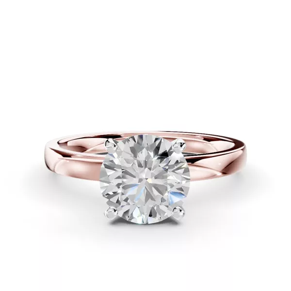 Linda 2mm Comfort Fit Engagement Ring