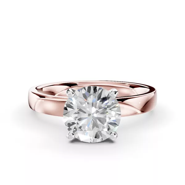 Linda 2.5mm Comfort Fit Engagement Ring