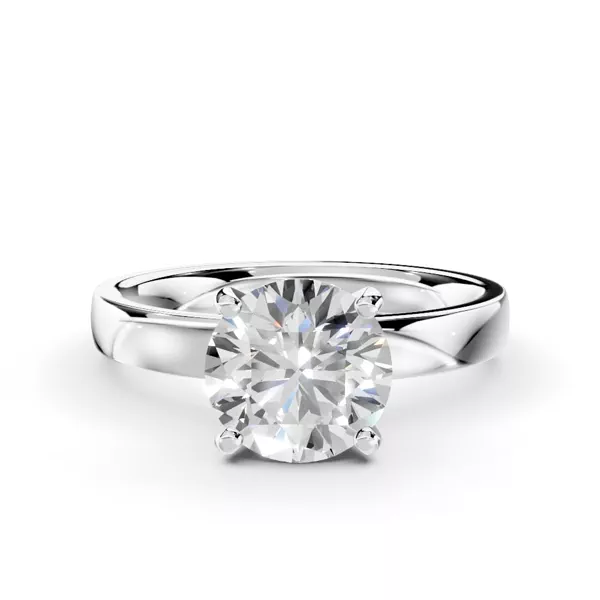 Linda 2.5mm Comfort Fit Engagement Ring