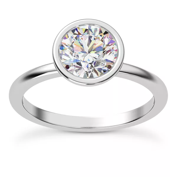 Danika Bezel Engagement Ring