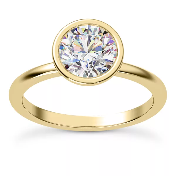 Danika Bezel Engagement Ring