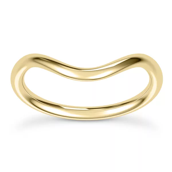 Aya Wide Curved Band