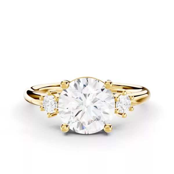 Marni Petite Three-Stone Ring