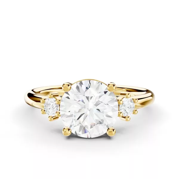 Marni Petite Three-Stone Ring