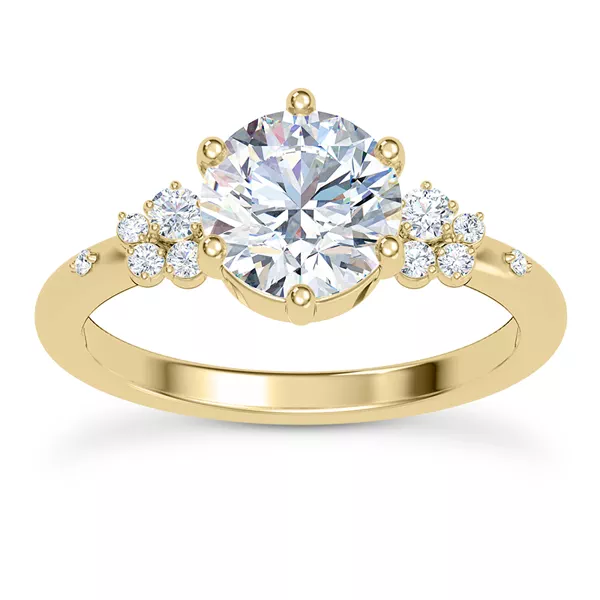 Bernice Cluster Engagement Ring