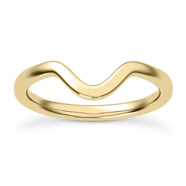 Stacy Wide Curved Band