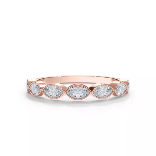 Bellora Marquise Diamond Bezel Band