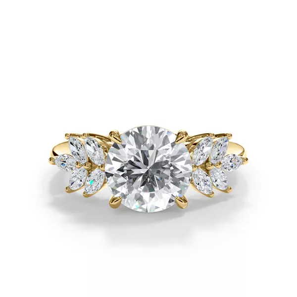 Liora Marquise Diamond Cluster Ring