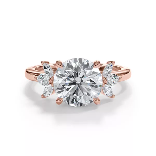 Virelle Marquise Cluster Ring