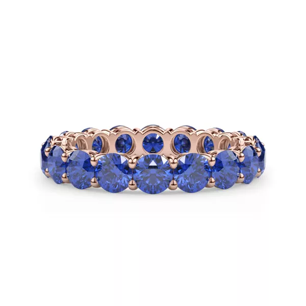 Classic Sapphire Eternity Band