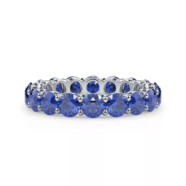Classic Sapphire Eternity Band