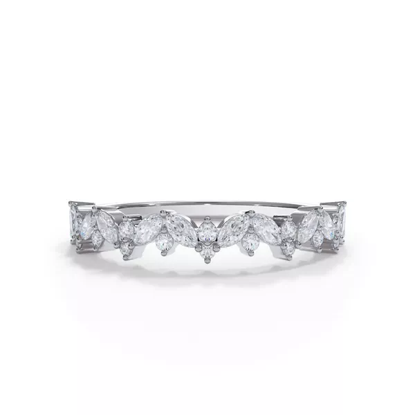 Bellora Marquise and Round Diamond Band