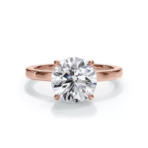 Bellora Hidden Halo Engagement Ring (2mm)