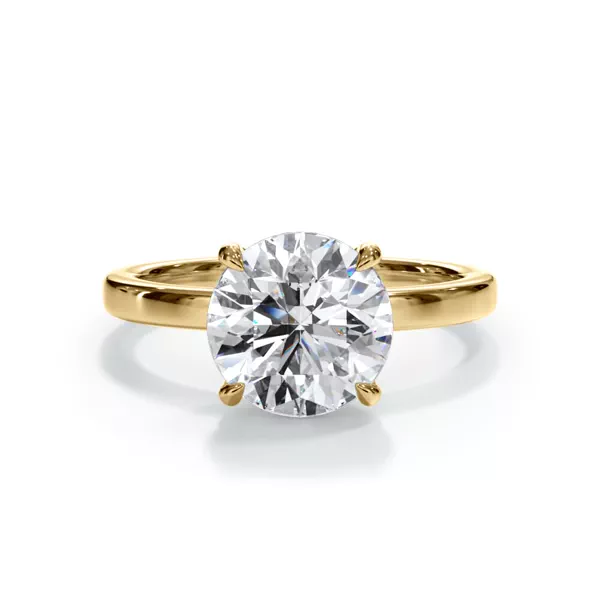 Bellora Hidden Halo Engagement Ring (2mm)