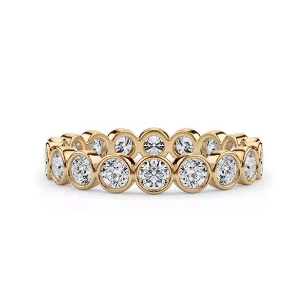 Bezel Set Round Lab Diamond Eternity Ring (1.00ct. tw.)