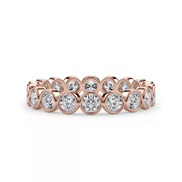 Bezel Set Round Diamond Eternity Ring (1.00ct. tw.)