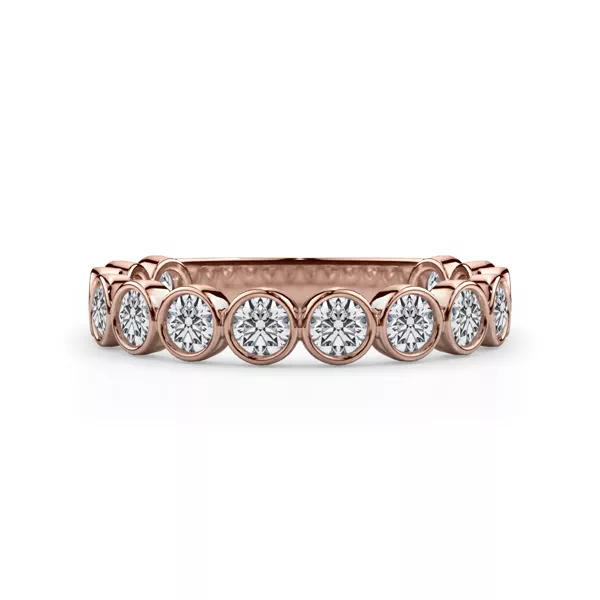 Round Bezel Diamond Band (.84ct. tw.)