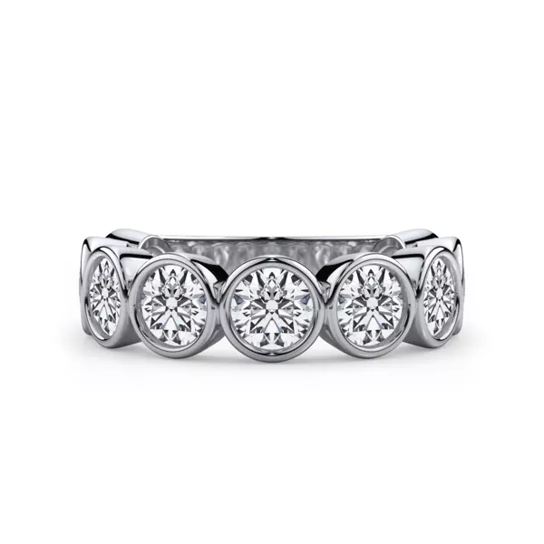 Round Bezel Diamond Band (2.70ct. tw.)