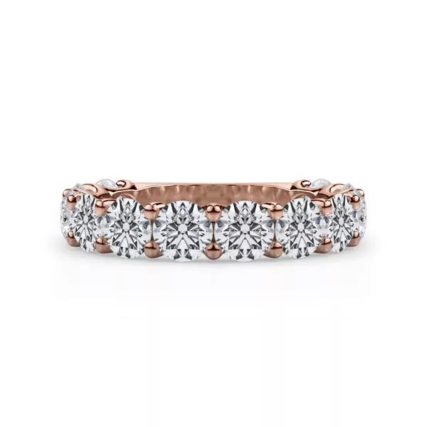 Curved Gallery Twelve-Stone Round Diamond Band (3.00ct. tw.)