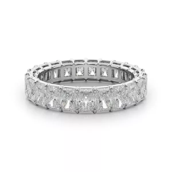 Radiant Cut Lab Diamond Eternity Ring (4.0 ct. tw.)