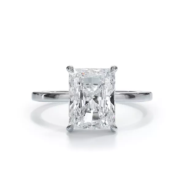 Bellora Solitaire Engagement Ring With 1.19 Carat Radiant Diamond