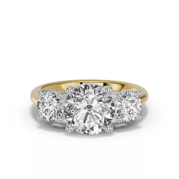 Classic Three-Stone Lab Ring (1½ ct. tw.)