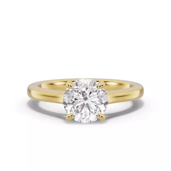 Lenora Cathedral Solitaire Engagement Ring