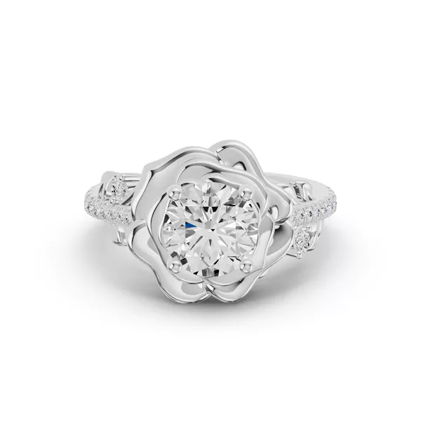 Setting Camelia Floral Diamond