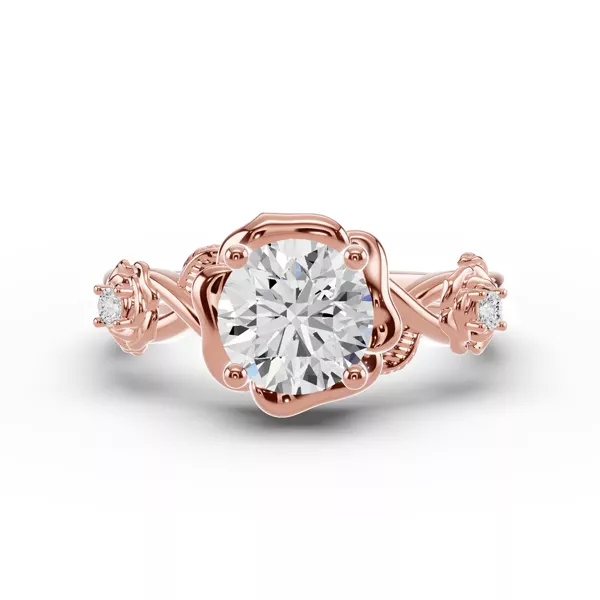 Rosina Lab Diamond Engagement Ring