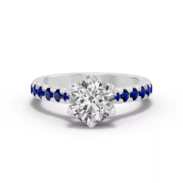 Marigold Royale Tulip Inspired Sapphire Ring