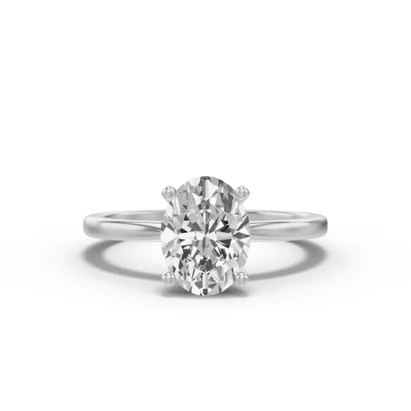 Windy Solitaire Engagement Ring With 1.16 Carat Oval Diamond